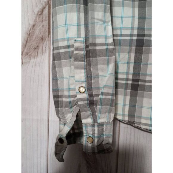 Hollister Shirt Men's Small Snap Closure Western Rodeo - Picture 4 of 7